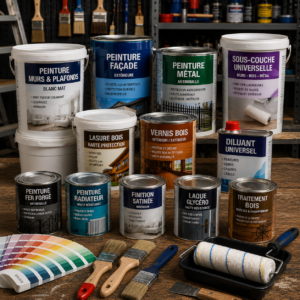 Peintures et traitements des surfaces